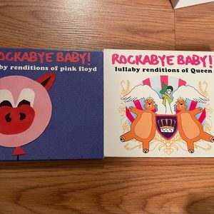 Rockabye Baby Lullaby: Pink Floyd AND Queen CD's